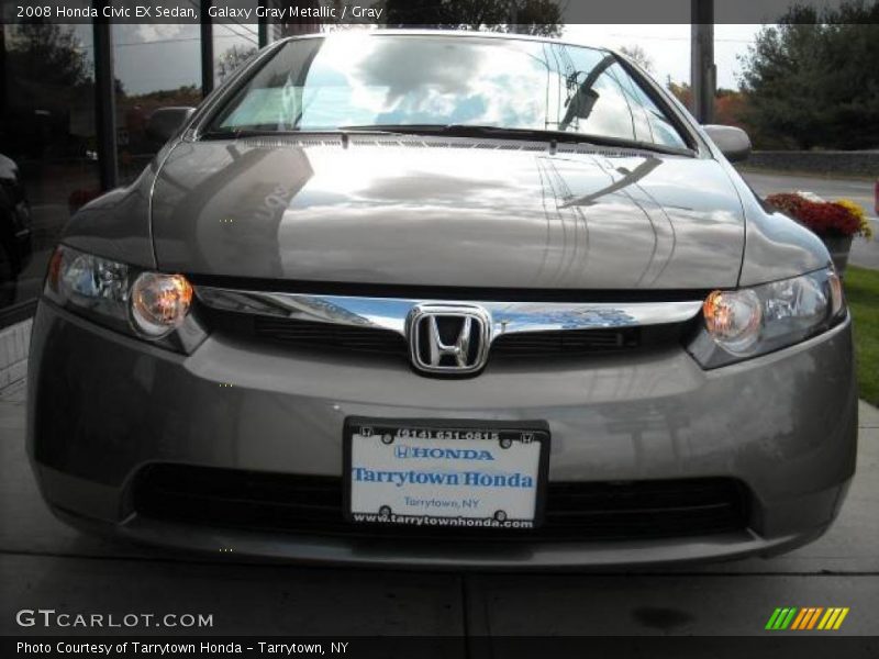 Galaxy Gray Metallic / Gray 2008 Honda Civic EX Sedan
