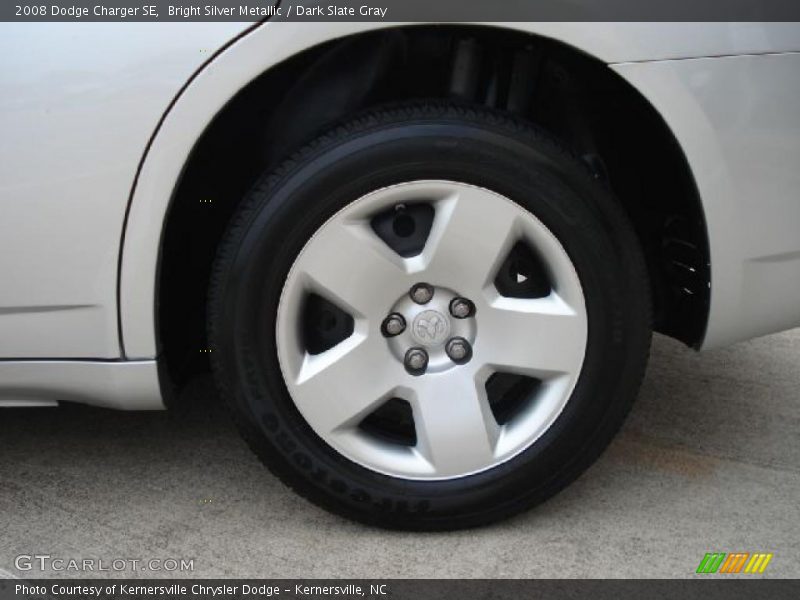 Bright Silver Metallic / Dark Slate Gray 2008 Dodge Charger SE