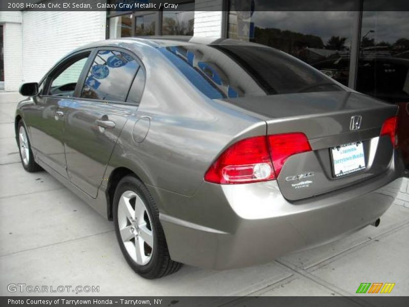 Galaxy Gray Metallic / Gray 2008 Honda Civic EX Sedan