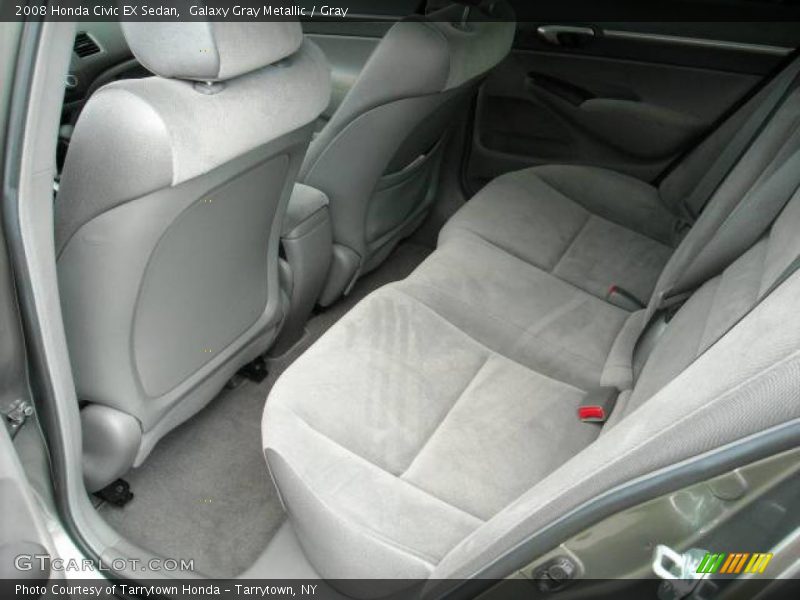 Galaxy Gray Metallic / Gray 2008 Honda Civic EX Sedan