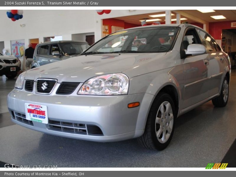 Titanium Silver Metallic / Gray 2004 Suzuki Forenza S