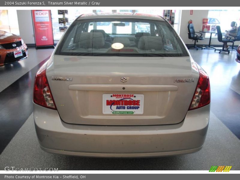 Titanium Silver Metallic / Gray 2004 Suzuki Forenza S