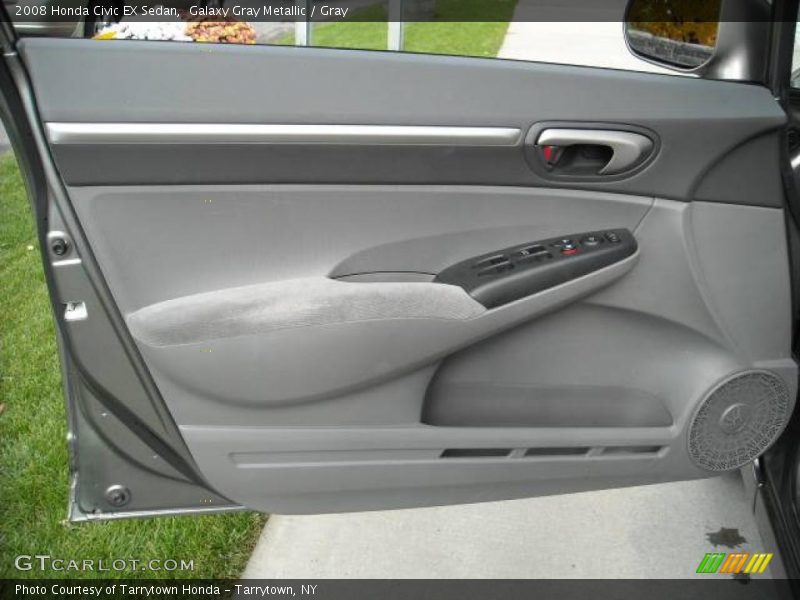 Galaxy Gray Metallic / Gray 2008 Honda Civic EX Sedan
