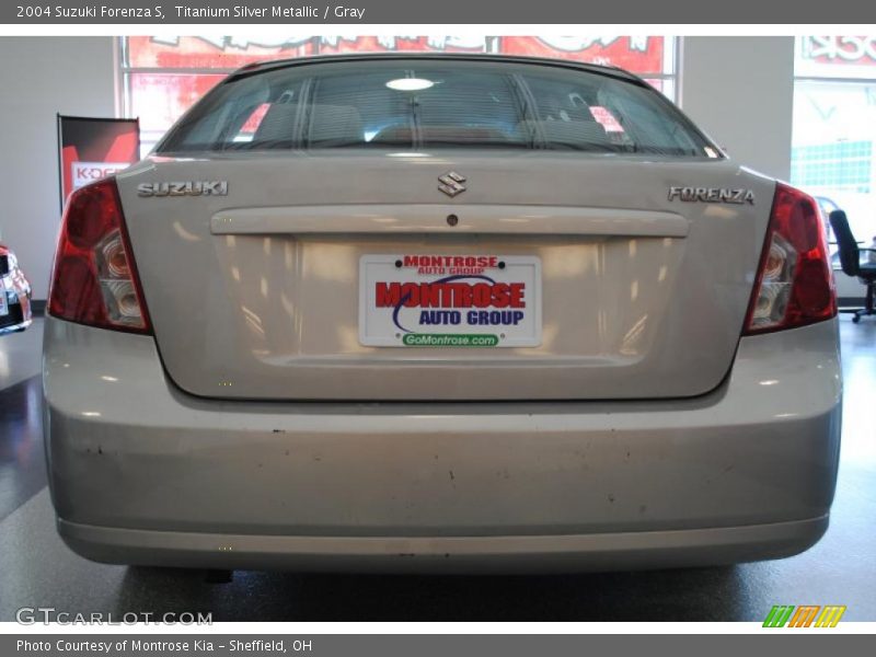 Titanium Silver Metallic / Gray 2004 Suzuki Forenza S