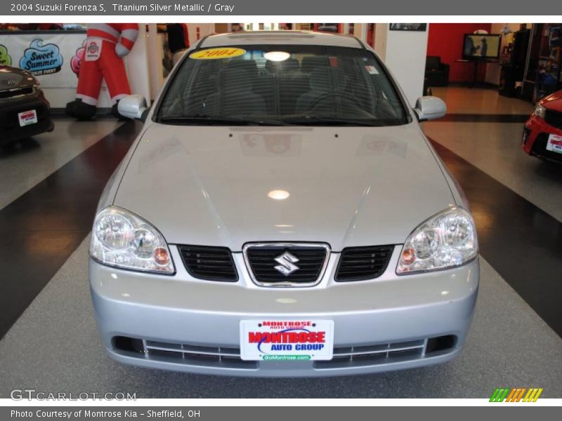 Titanium Silver Metallic / Gray 2004 Suzuki Forenza S