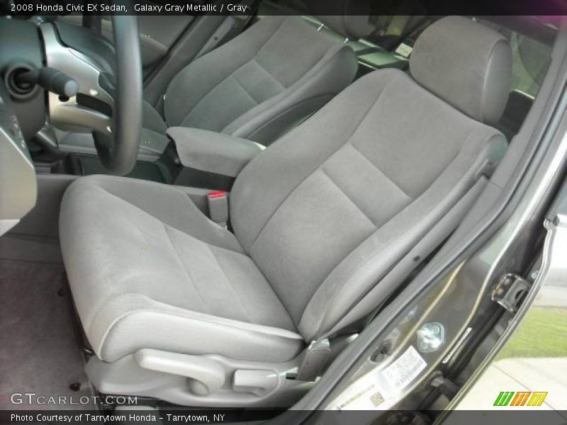 Galaxy Gray Metallic / Gray 2008 Honda Civic EX Sedan