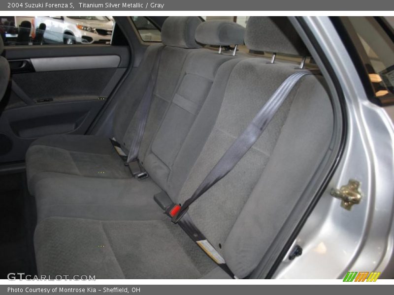 Titanium Silver Metallic / Gray 2004 Suzuki Forenza S