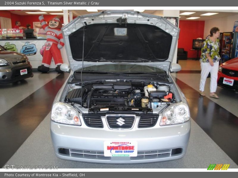 Titanium Silver Metallic / Gray 2004 Suzuki Forenza S