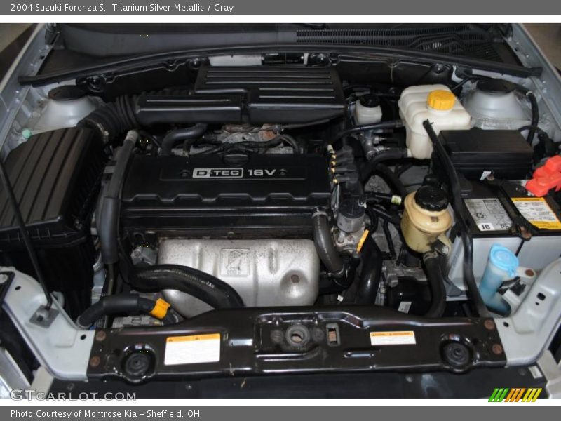 Titanium Silver Metallic / Gray 2004 Suzuki Forenza S