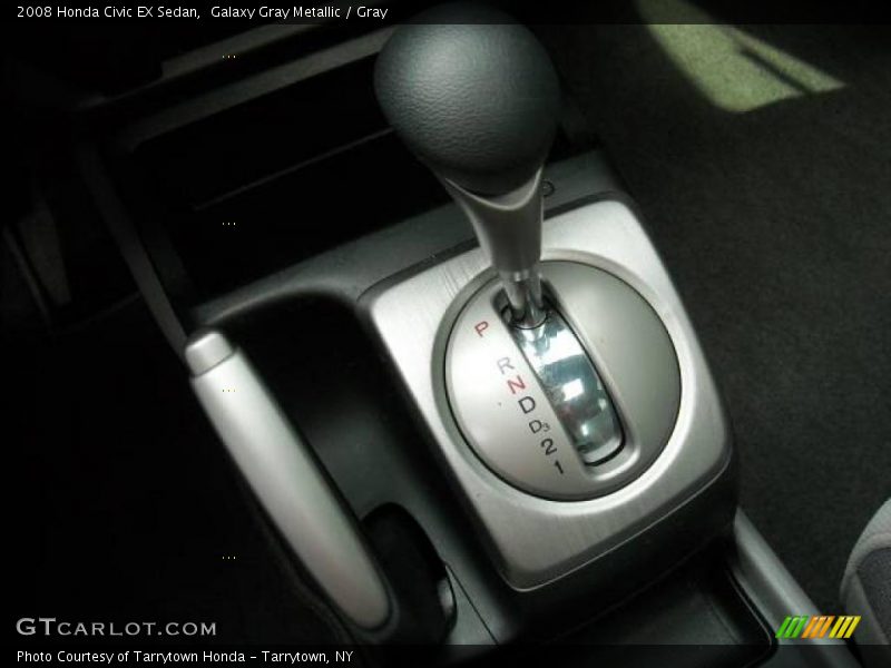 Galaxy Gray Metallic / Gray 2008 Honda Civic EX Sedan