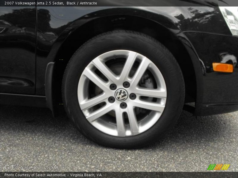 Black / Anthracite 2007 Volkswagen Jetta 2.5 Sedan