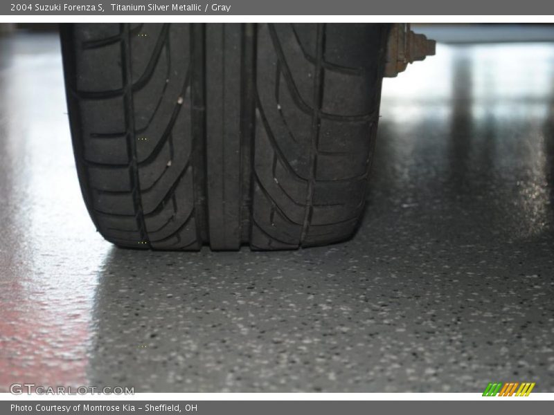Titanium Silver Metallic / Gray 2004 Suzuki Forenza S