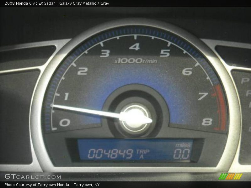 Galaxy Gray Metallic / Gray 2008 Honda Civic EX Sedan