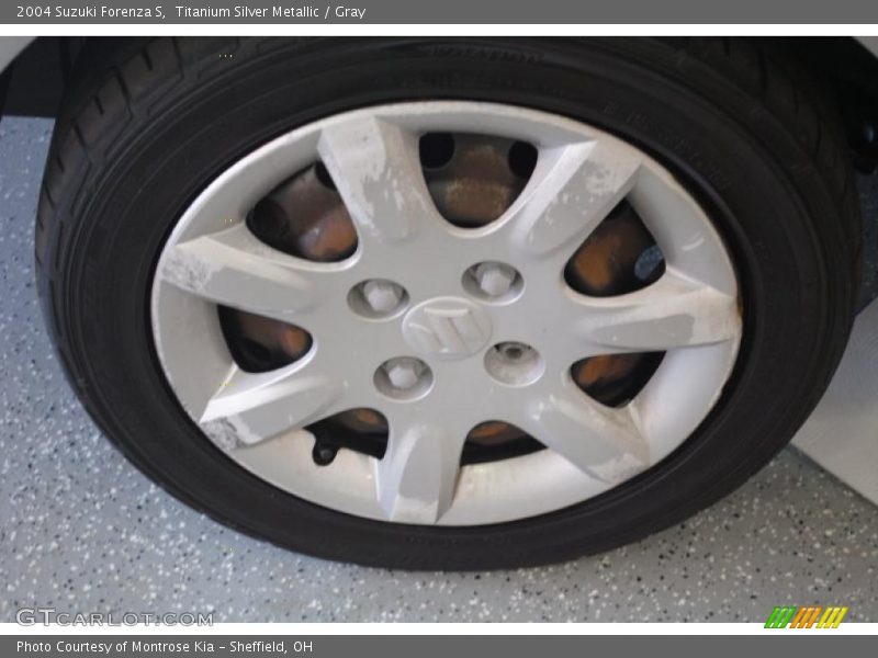 Titanium Silver Metallic / Gray 2004 Suzuki Forenza S