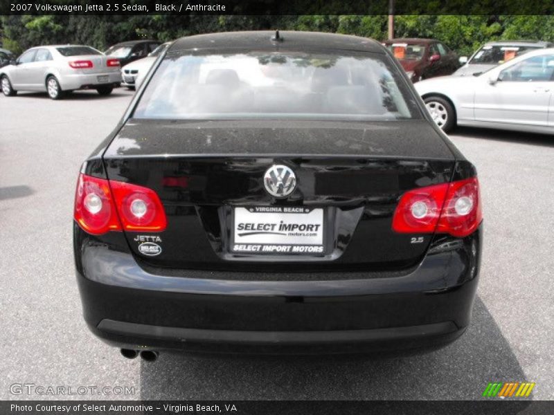 Black / Anthracite 2007 Volkswagen Jetta 2.5 Sedan
