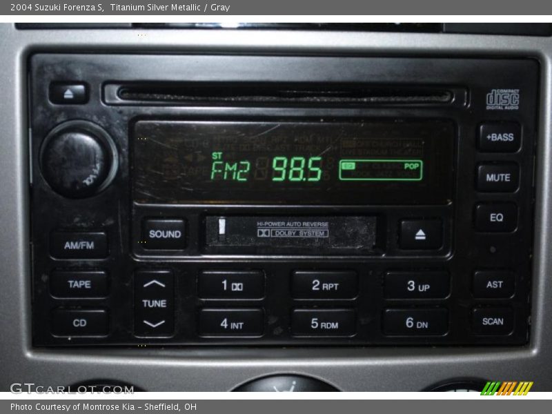 Titanium Silver Metallic / Gray 2004 Suzuki Forenza S