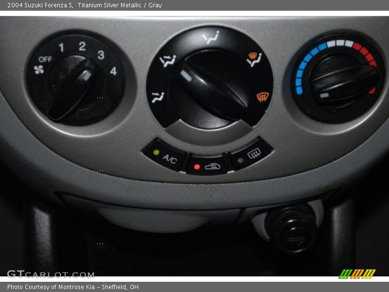 Titanium Silver Metallic / Gray 2004 Suzuki Forenza S