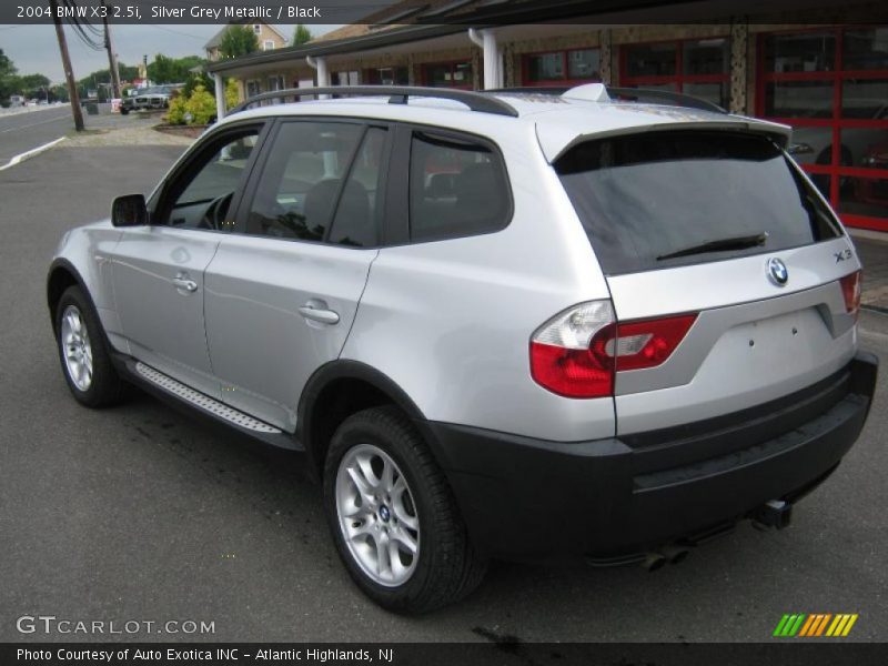 Silver Grey Metallic / Black 2004 BMW X3 2.5i