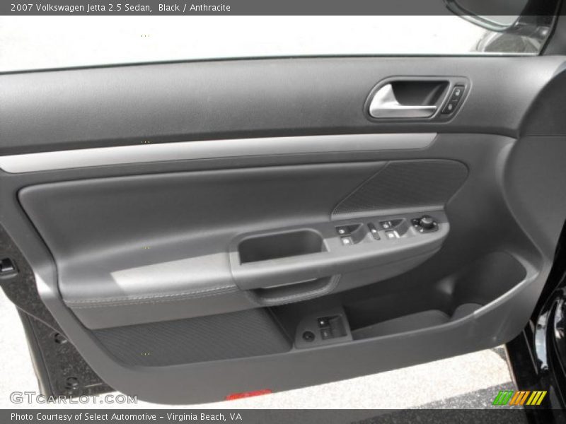 Black / Anthracite 2007 Volkswagen Jetta 2.5 Sedan