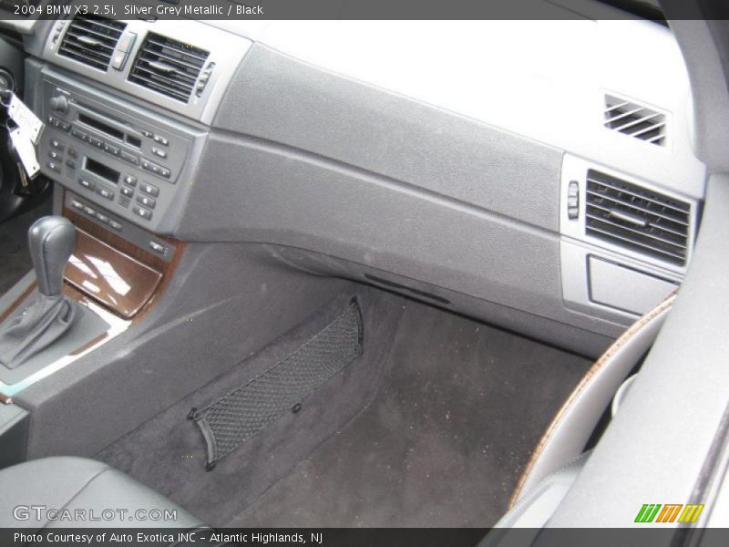 Silver Grey Metallic / Black 2004 BMW X3 2.5i
