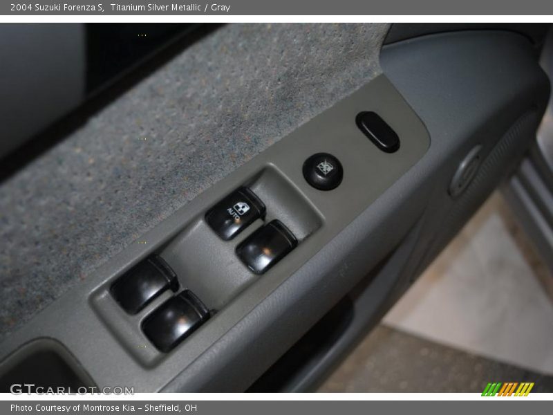 Titanium Silver Metallic / Gray 2004 Suzuki Forenza S