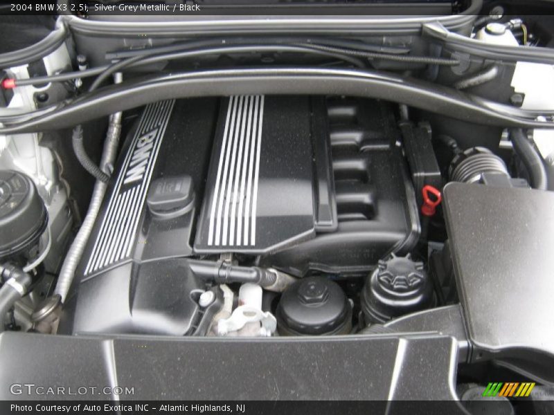 Silver Grey Metallic / Black 2004 BMW X3 2.5i