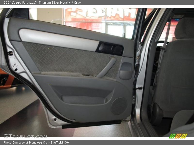 Titanium Silver Metallic / Gray 2004 Suzuki Forenza S