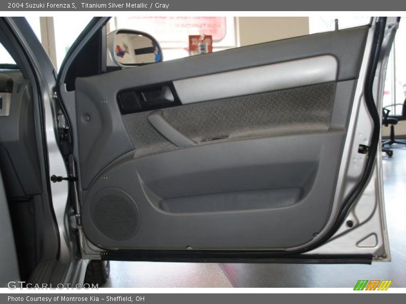 Titanium Silver Metallic / Gray 2004 Suzuki Forenza S