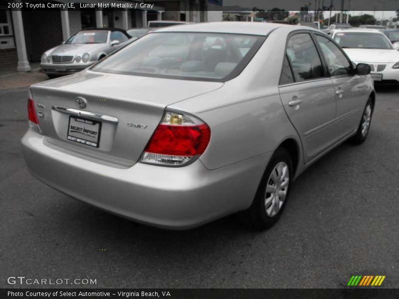 Lunar Mist Metallic / Gray 2005 Toyota Camry LE