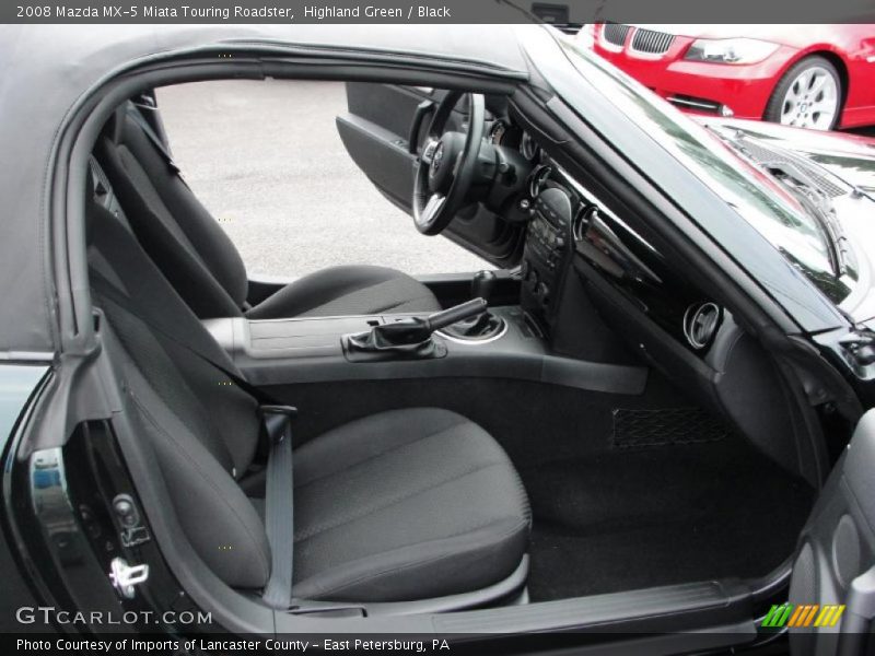 Highland Green / Black 2008 Mazda MX-5 Miata Touring Roadster