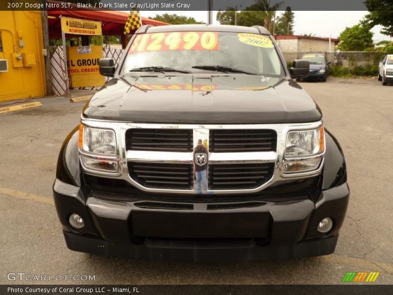 Black / Dark Slate Gray/Light Slate Gray 2007 Dodge Nitro SLT