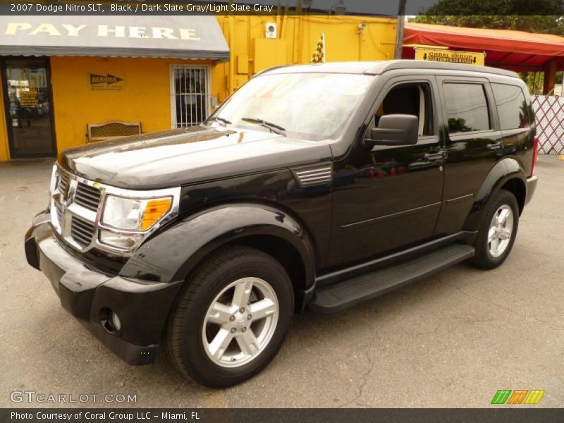 Black / Dark Slate Gray/Light Slate Gray 2007 Dodge Nitro SLT