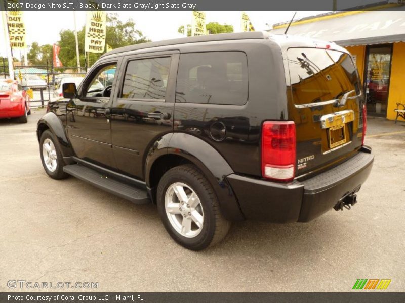 Black / Dark Slate Gray/Light Slate Gray 2007 Dodge Nitro SLT