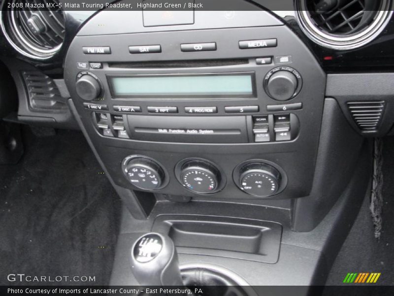 Highland Green / Black 2008 Mazda MX-5 Miata Touring Roadster