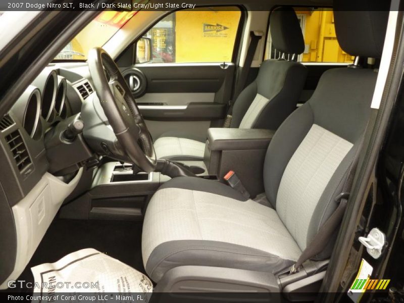 Black / Dark Slate Gray/Light Slate Gray 2007 Dodge Nitro SLT