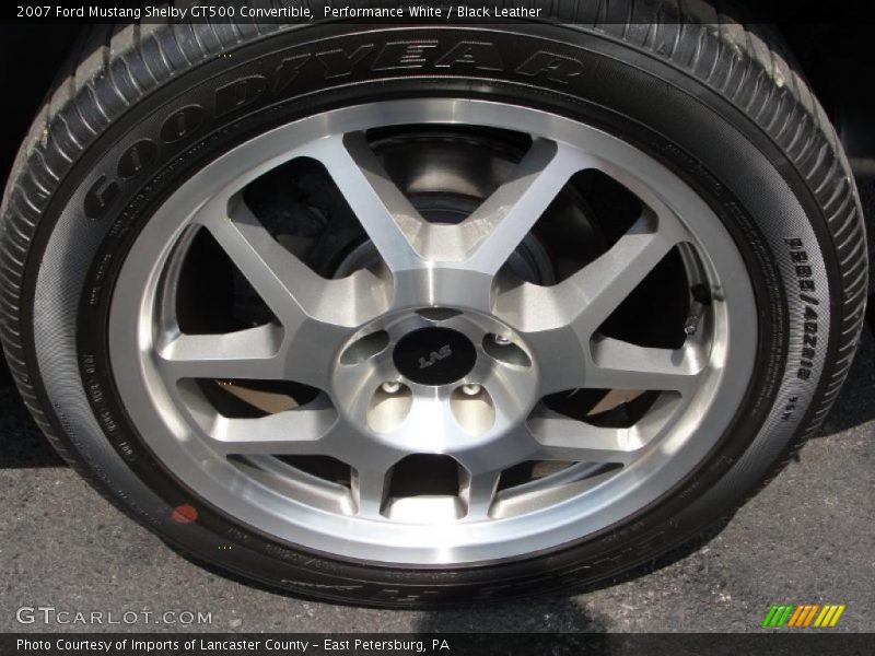 Performance White / Black Leather 2007 Ford Mustang Shelby GT500 Convertible