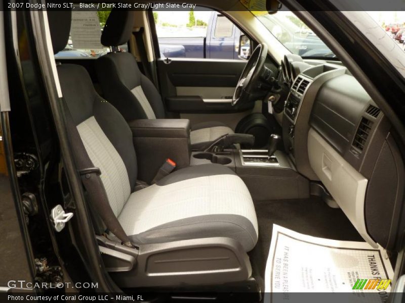 Black / Dark Slate Gray/Light Slate Gray 2007 Dodge Nitro SLT