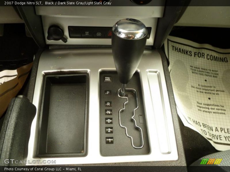 Black / Dark Slate Gray/Light Slate Gray 2007 Dodge Nitro SLT