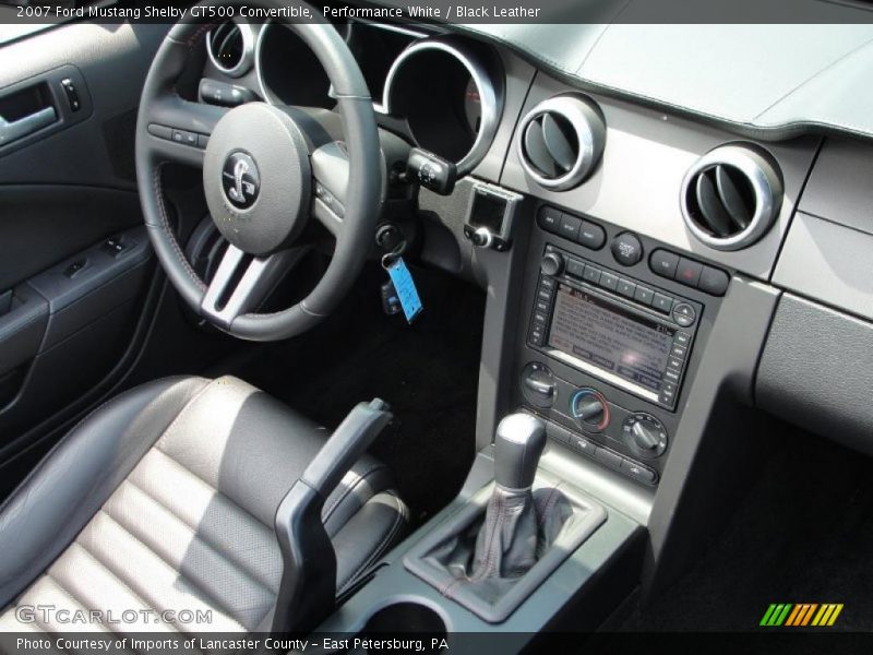 Performance White / Black Leather 2007 Ford Mustang Shelby GT500 Convertible