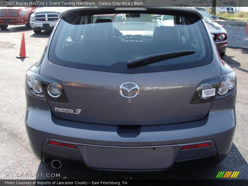 Galaxy Gray Mica / Black 2007 Mazda MAZDA3 s Grand Touring Hatchback