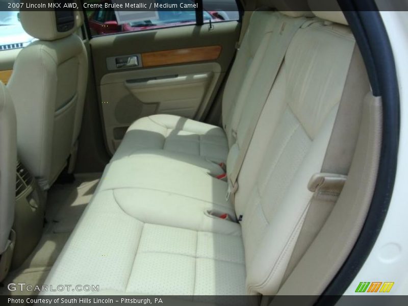 Creme Brulee Metallic / Medium Camel 2007 Lincoln MKX AWD