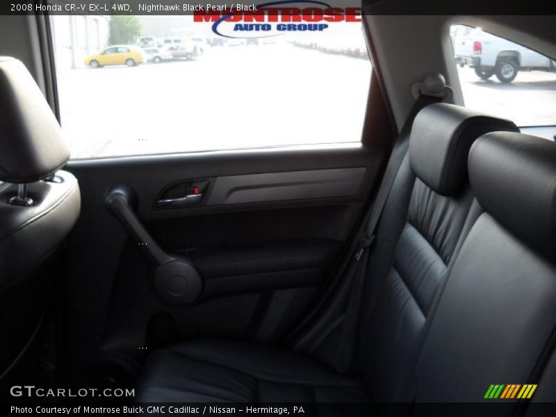 Nighthawk Black Pearl / Black 2008 Honda CR-V EX-L 4WD