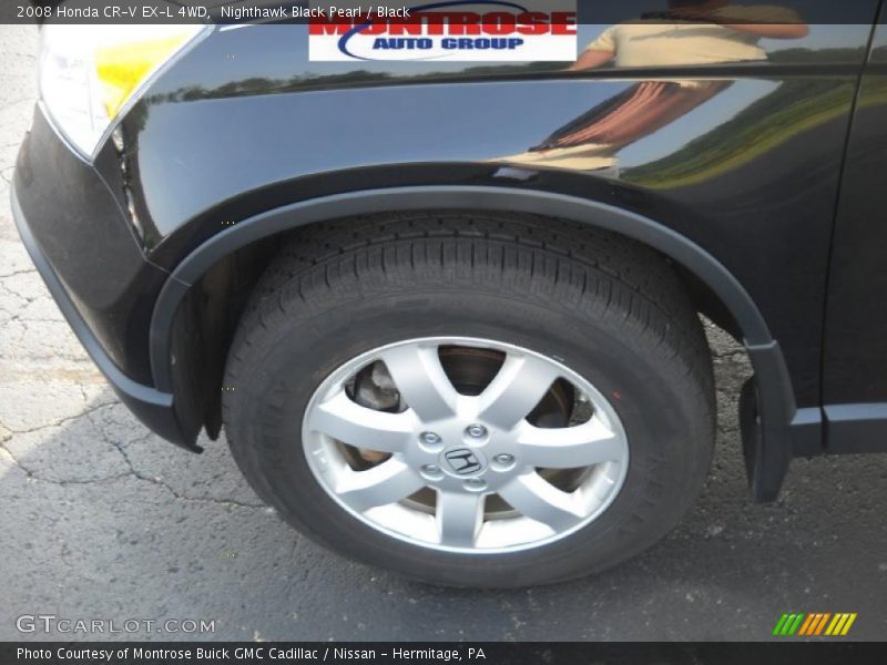 Nighthawk Black Pearl / Black 2008 Honda CR-V EX-L 4WD