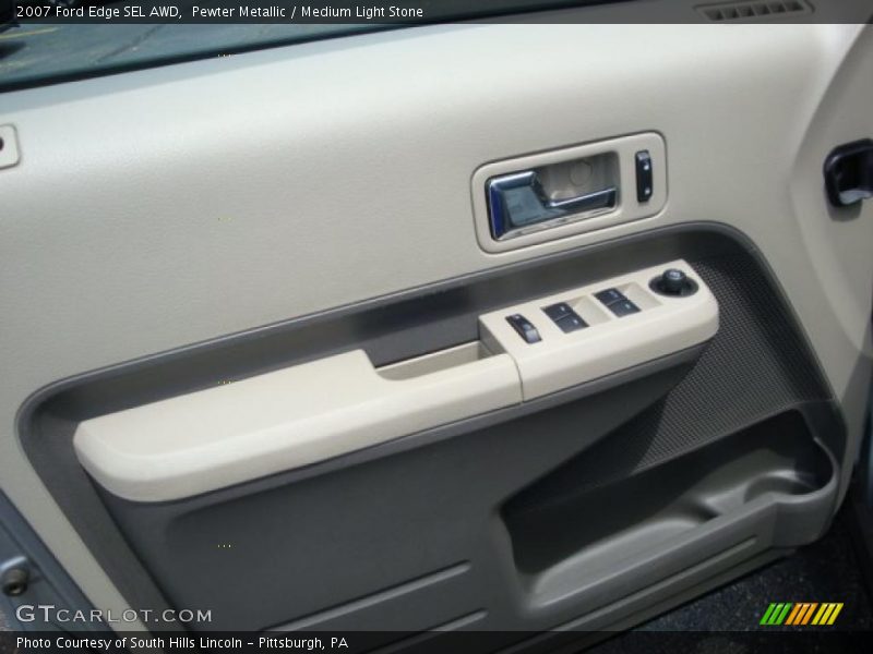 Pewter Metallic / Medium Light Stone 2007 Ford Edge SEL AWD