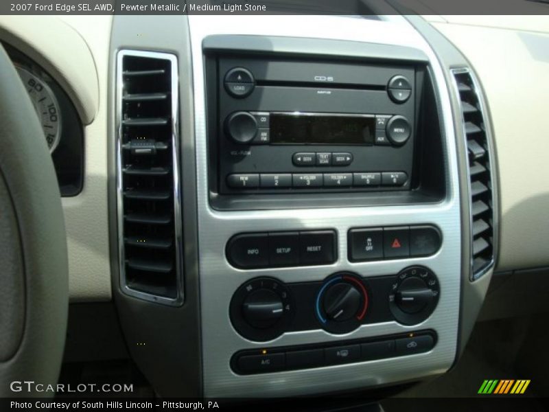 Pewter Metallic / Medium Light Stone 2007 Ford Edge SEL AWD