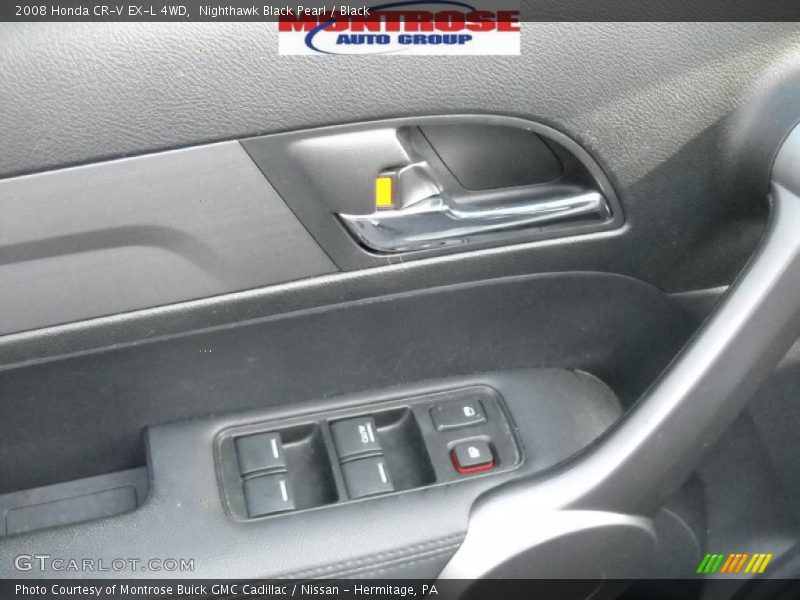 Nighthawk Black Pearl / Black 2008 Honda CR-V EX-L 4WD