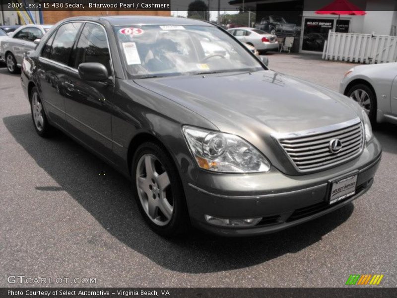 Briarwood Pearl / Cashmere 2005 Lexus LS 430 Sedan