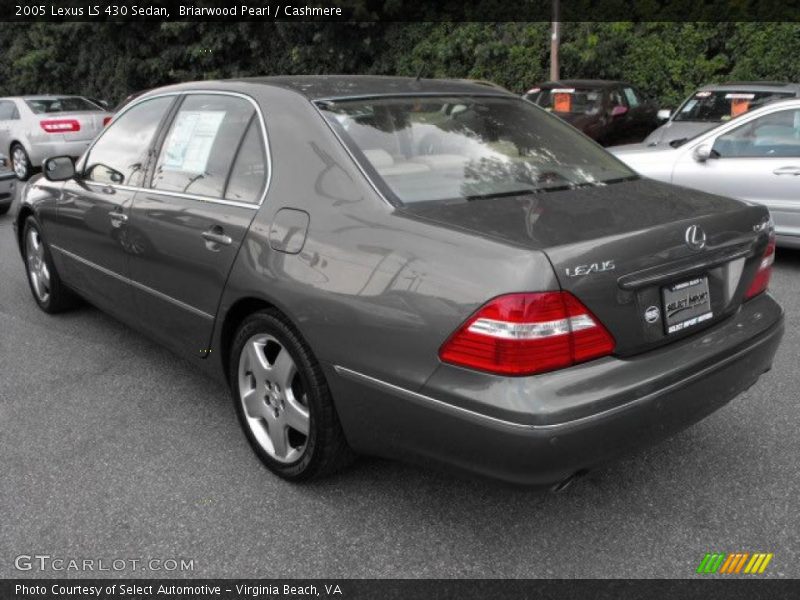 Briarwood Pearl / Cashmere 2005 Lexus LS 430 Sedan