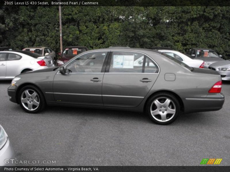 Briarwood Pearl / Cashmere 2005 Lexus LS 430 Sedan