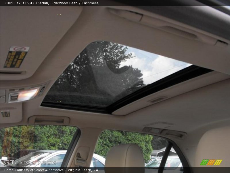 Briarwood Pearl / Cashmere 2005 Lexus LS 430 Sedan